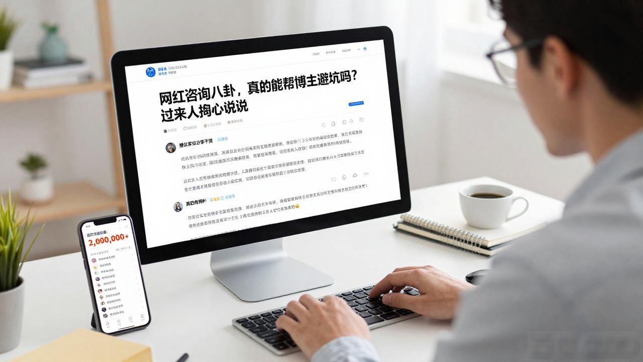 网红咨询八卦，真的能帮博主避坑吗？过来人掏心话说